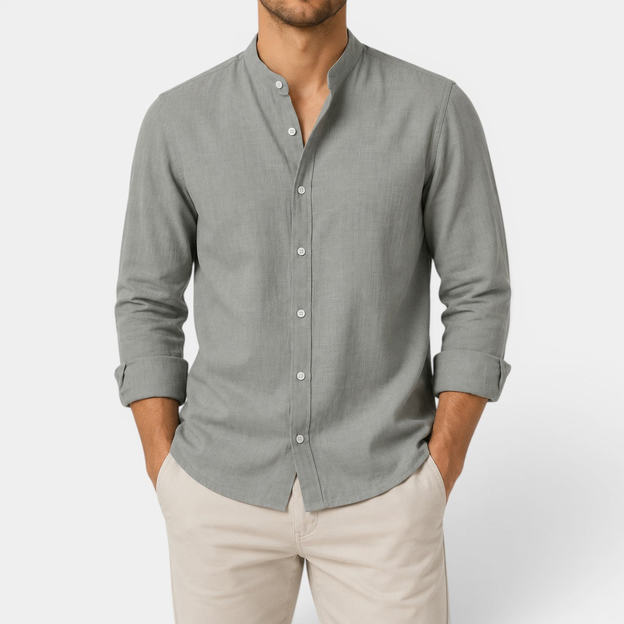Celrien | Men's Relaxed Linen Shirt