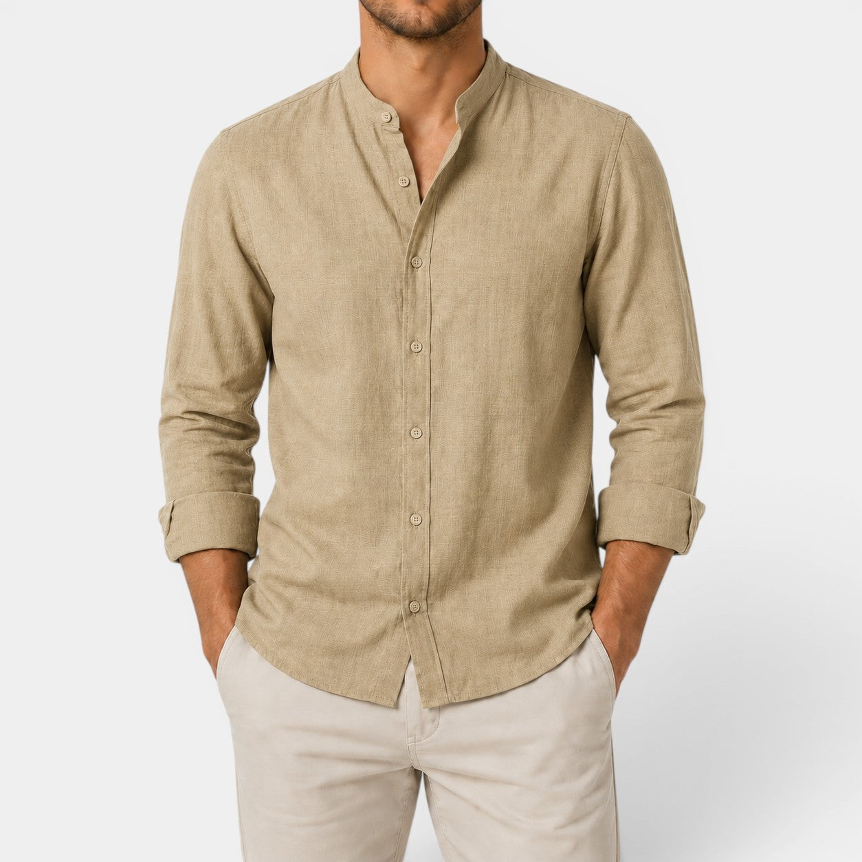Celrien | Men's Relaxed Linen Shirt