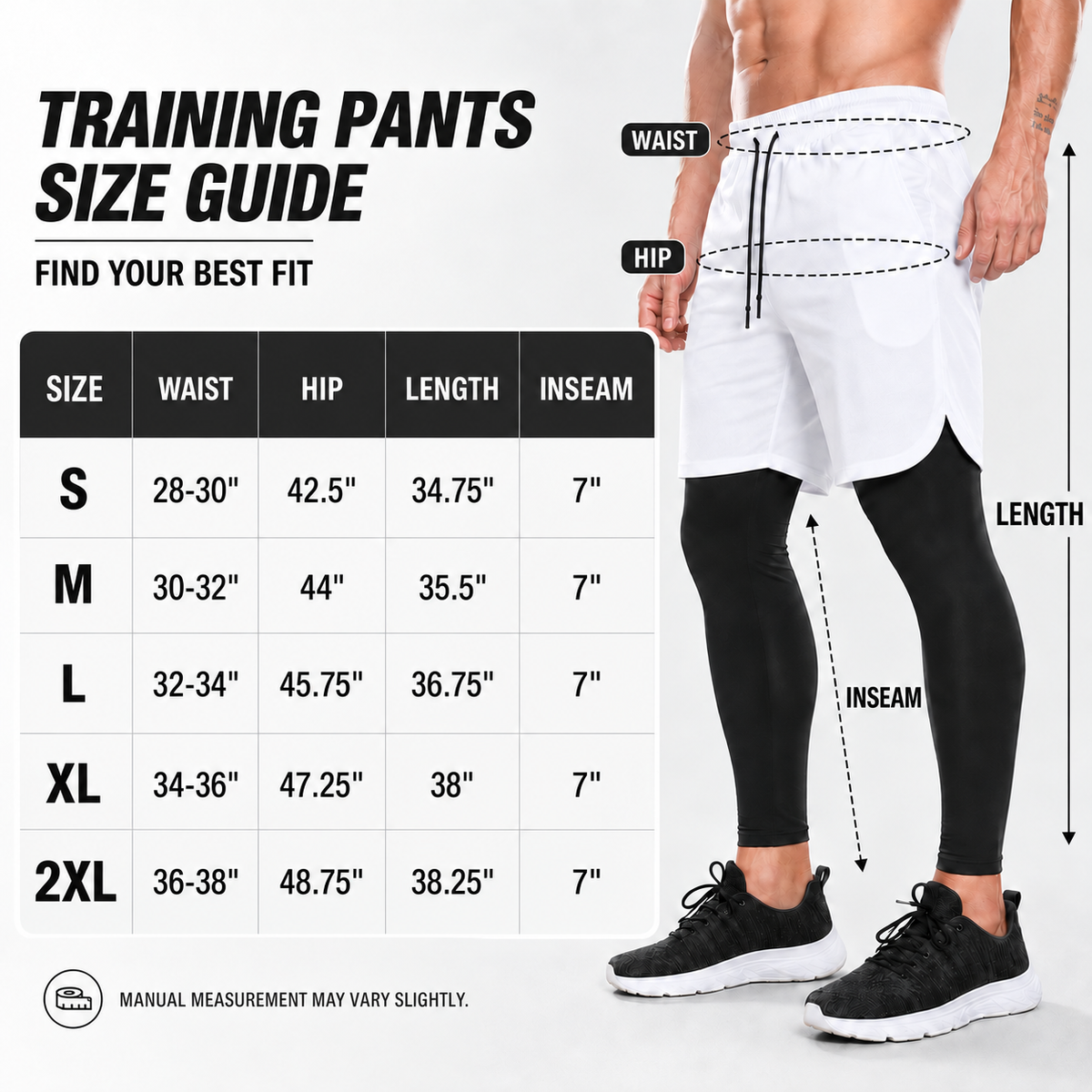 Celrien | RunVanta Two-in-One Training Pants