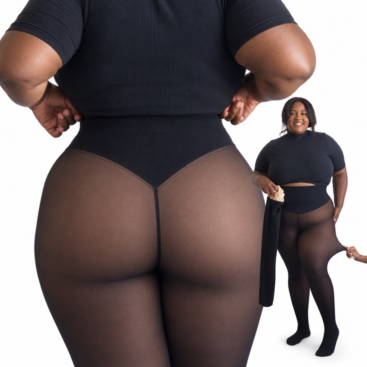 Fleece-Lined Thermal Leggings