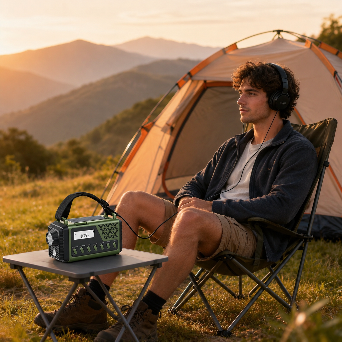 Emergency Radio for Power Outage | Hand Crank Weather Alert Receiver