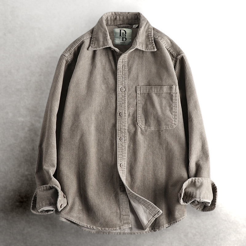Everett Cotton Corduroy Shirt