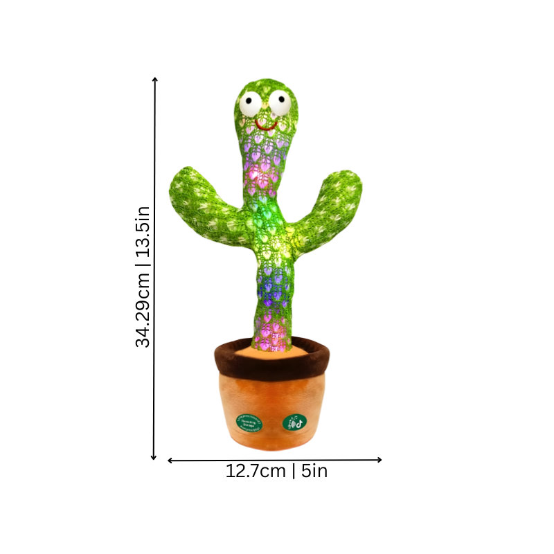 Dancing Cactus Toy – Singing & Dancing Fun for Happy Kids