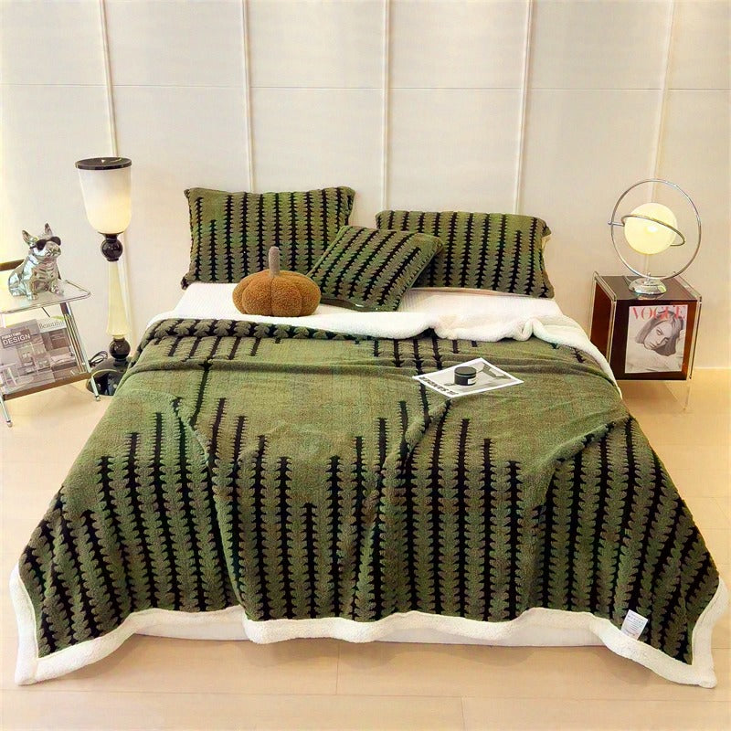 Aspen Plush Throw Blanket