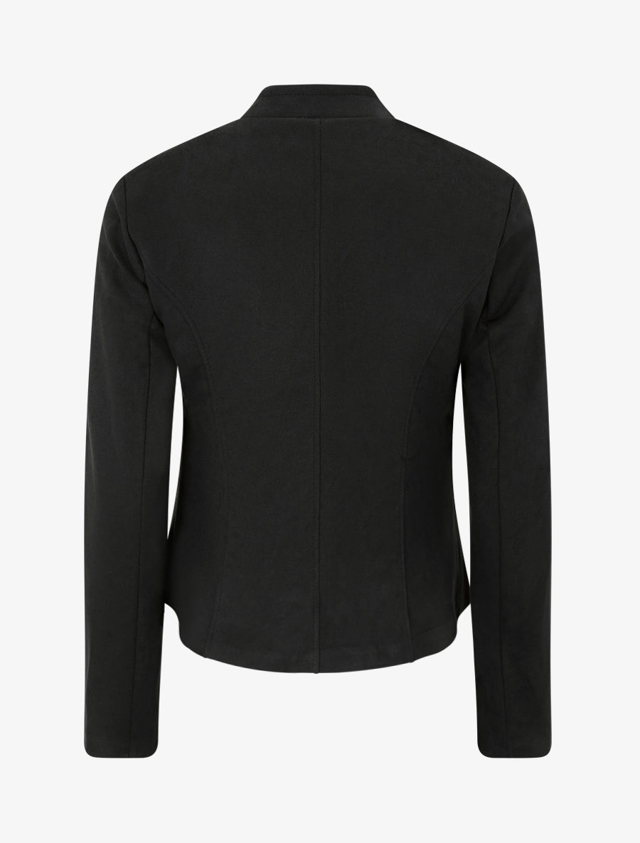 Biker Jacket with Shoulder Pads