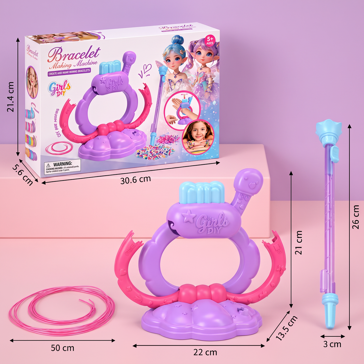DIY Bracelet Making Machine Kit for Girls