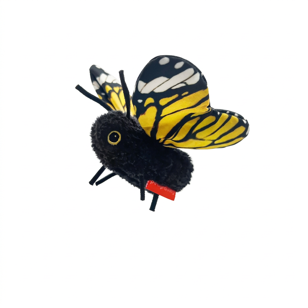 Interactive Fluttering Butterfly Cat Toy – Automatic Flying Teaser