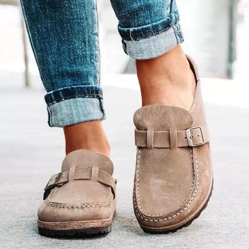 Celrien | Women's Slip-On Loafers with Buckle for Everyday Comfort