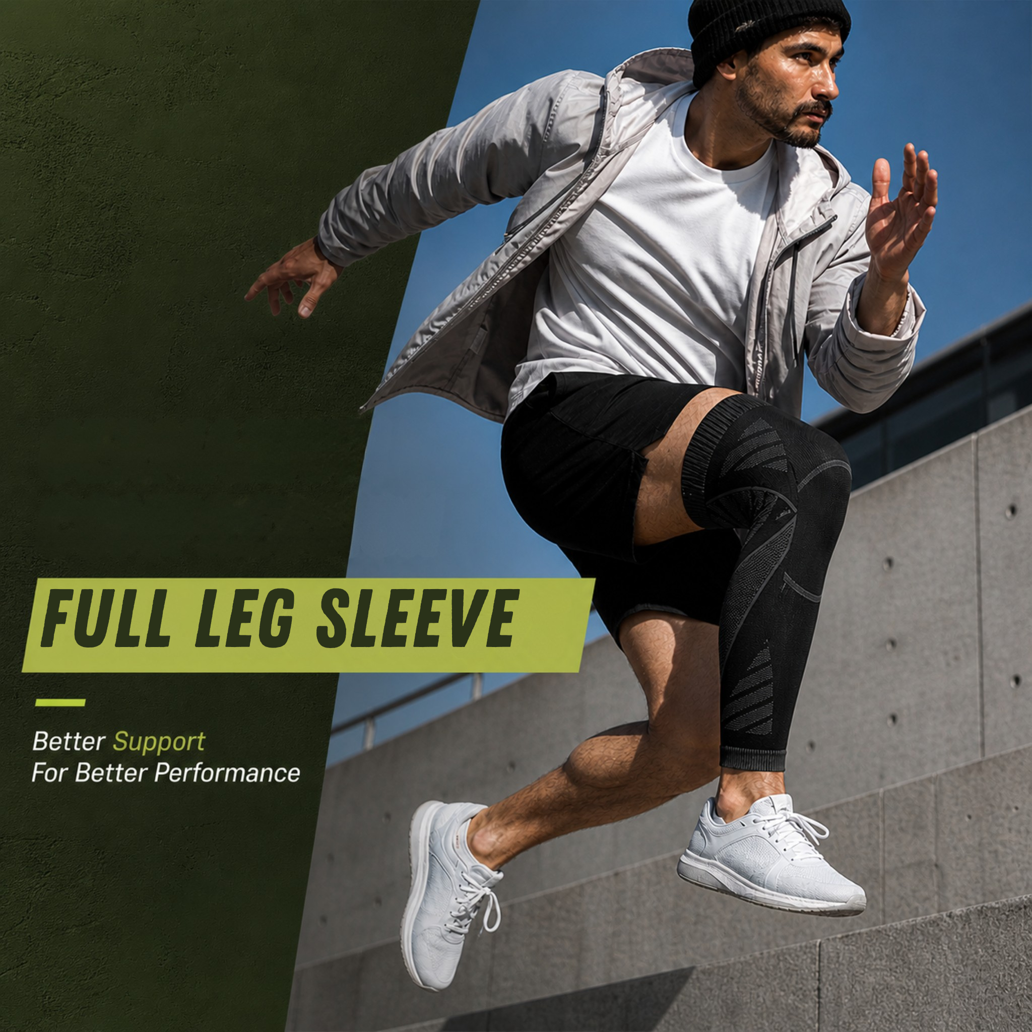 Celrien | Leguardex Full Leg Compression Sleeve