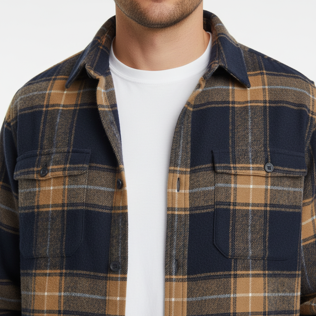 Rothwell Flannel Shirt in Timeless Style