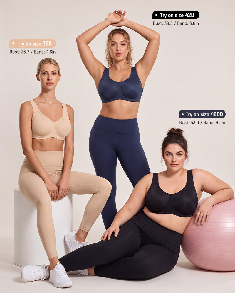 Max Control Outside-Wire High Impact Sports Bra