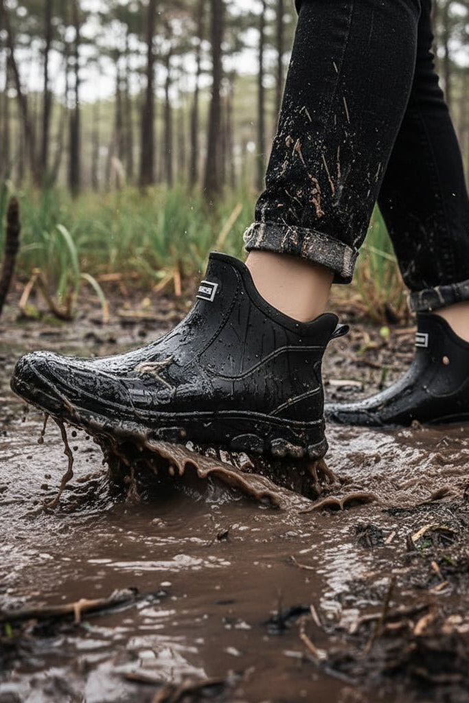 Men's Wellington Boots Waterproof Ankle