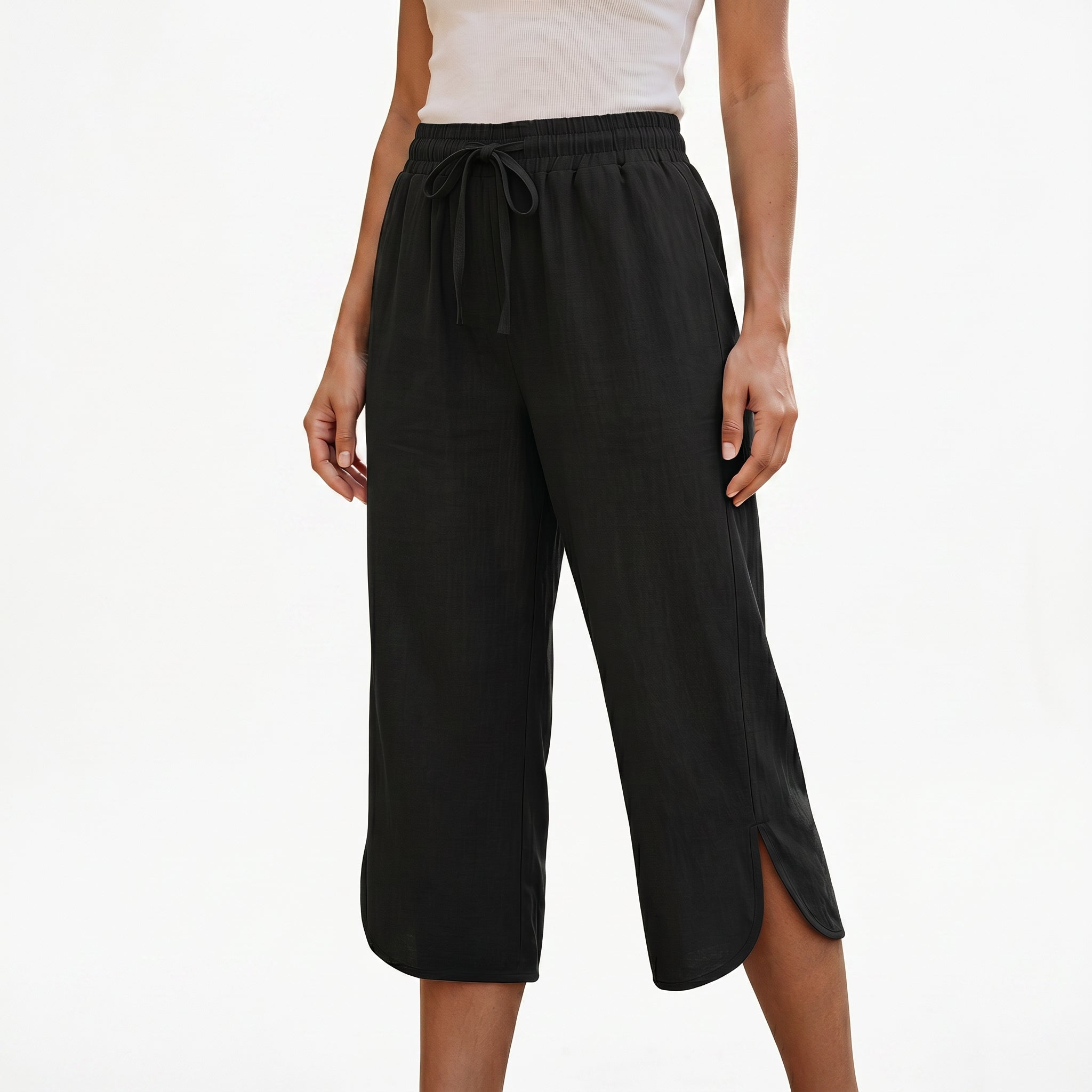 Celrien | Women's Lightweight Comfortable Cargo Capris for Ladies