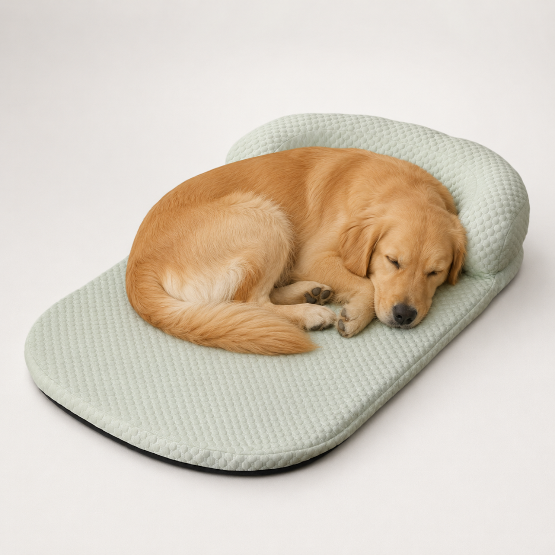 Celrien | Coolova Cooling Foam Pet Bed With Bolster