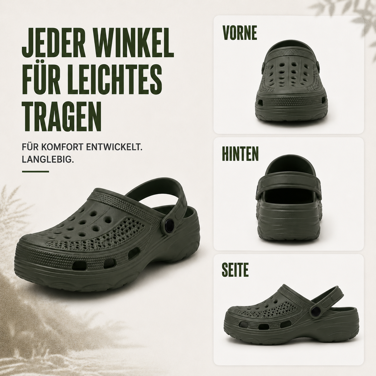Celrien | Aerostride Breathable Garden Clogs Men's