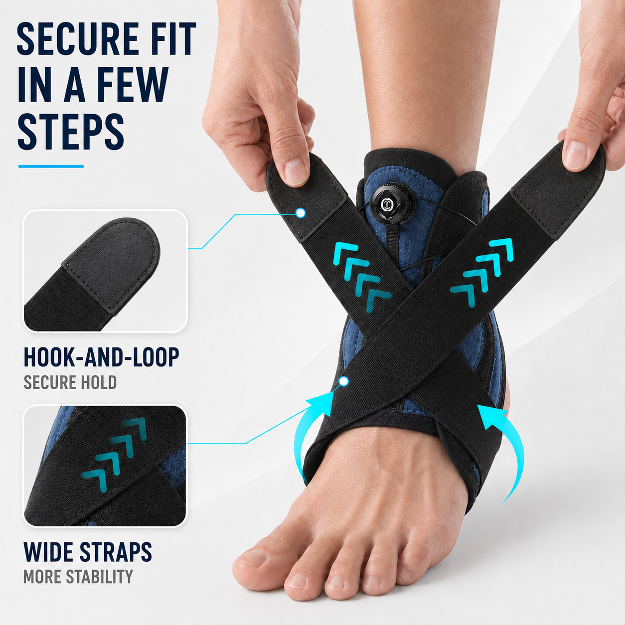 Celrien | Ankoraid Adjustable Pressurized Ankle Support