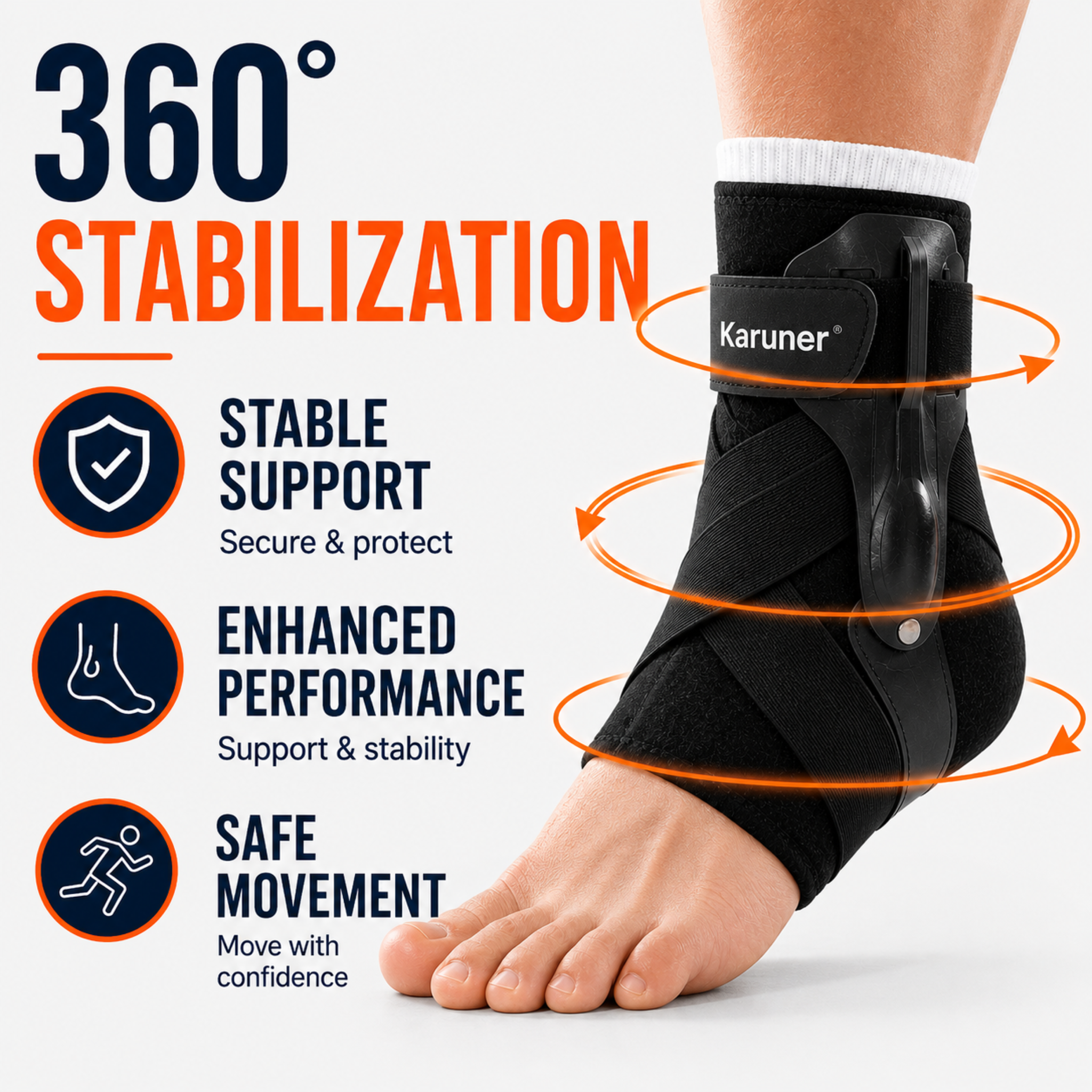 Celrien | Ankuraid Adjustable Ankle Support Brace