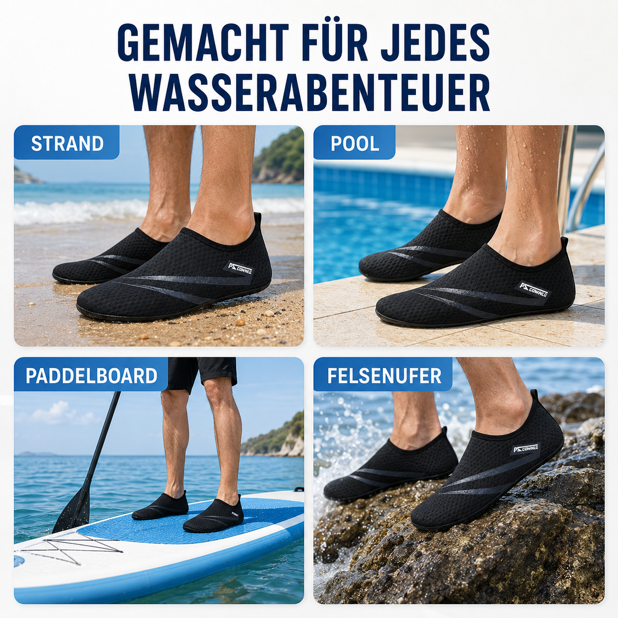 Celrien | Aquavex Slip-On Barefoot Water Shoe