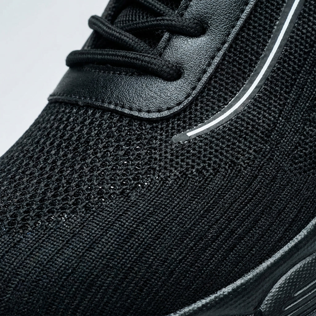 Men's safety work boots non-slip breathable Flyknit construction
