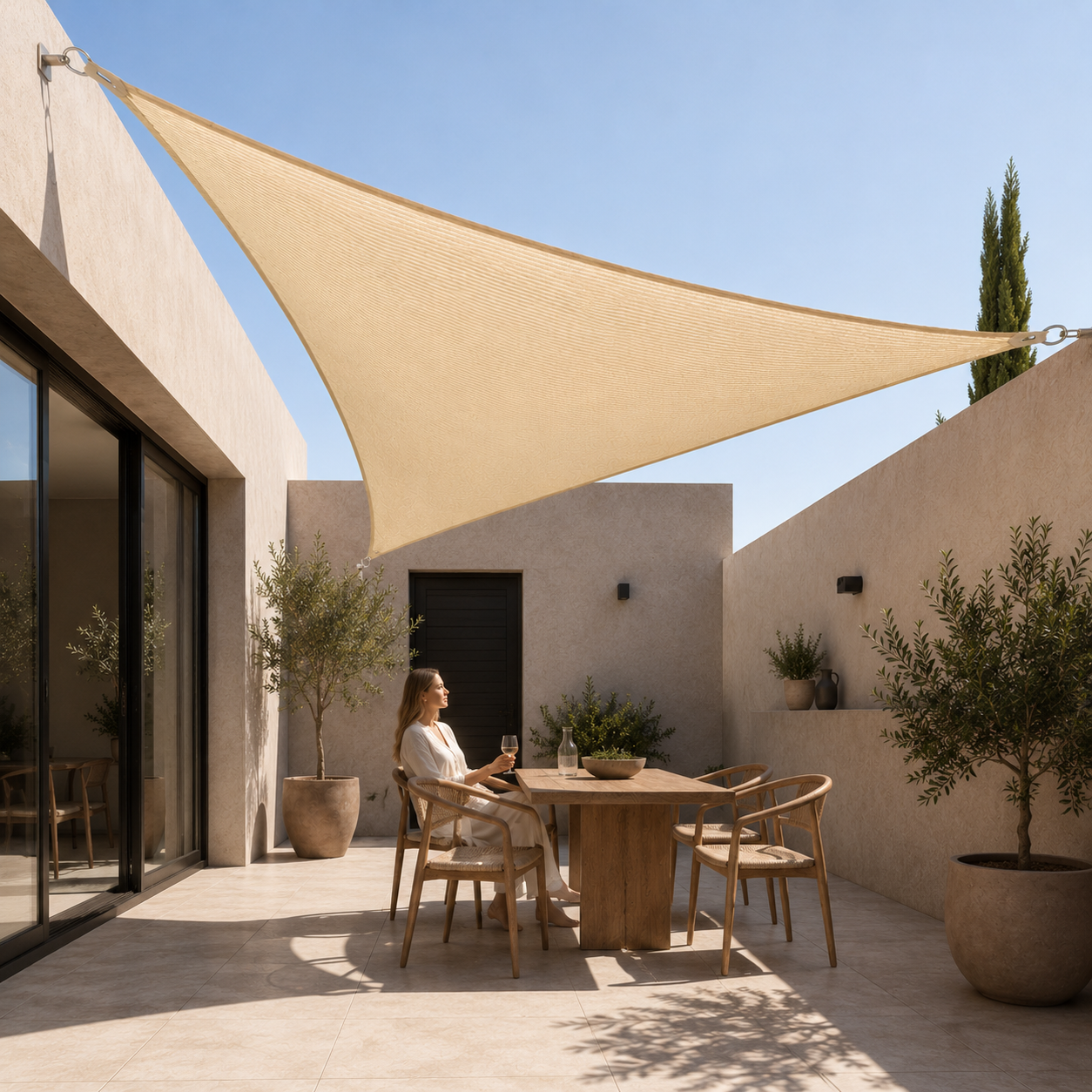 Celrien | Auresail Large Triangular Sun Sail
