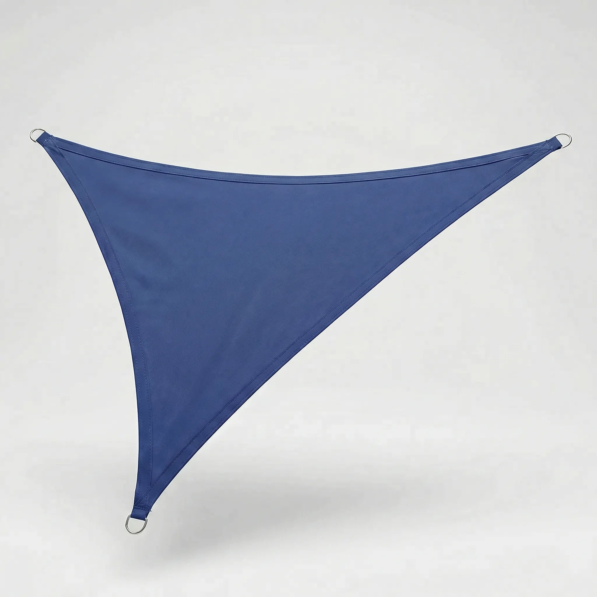 Triangular sun shade sail with waterproof coverage for patio