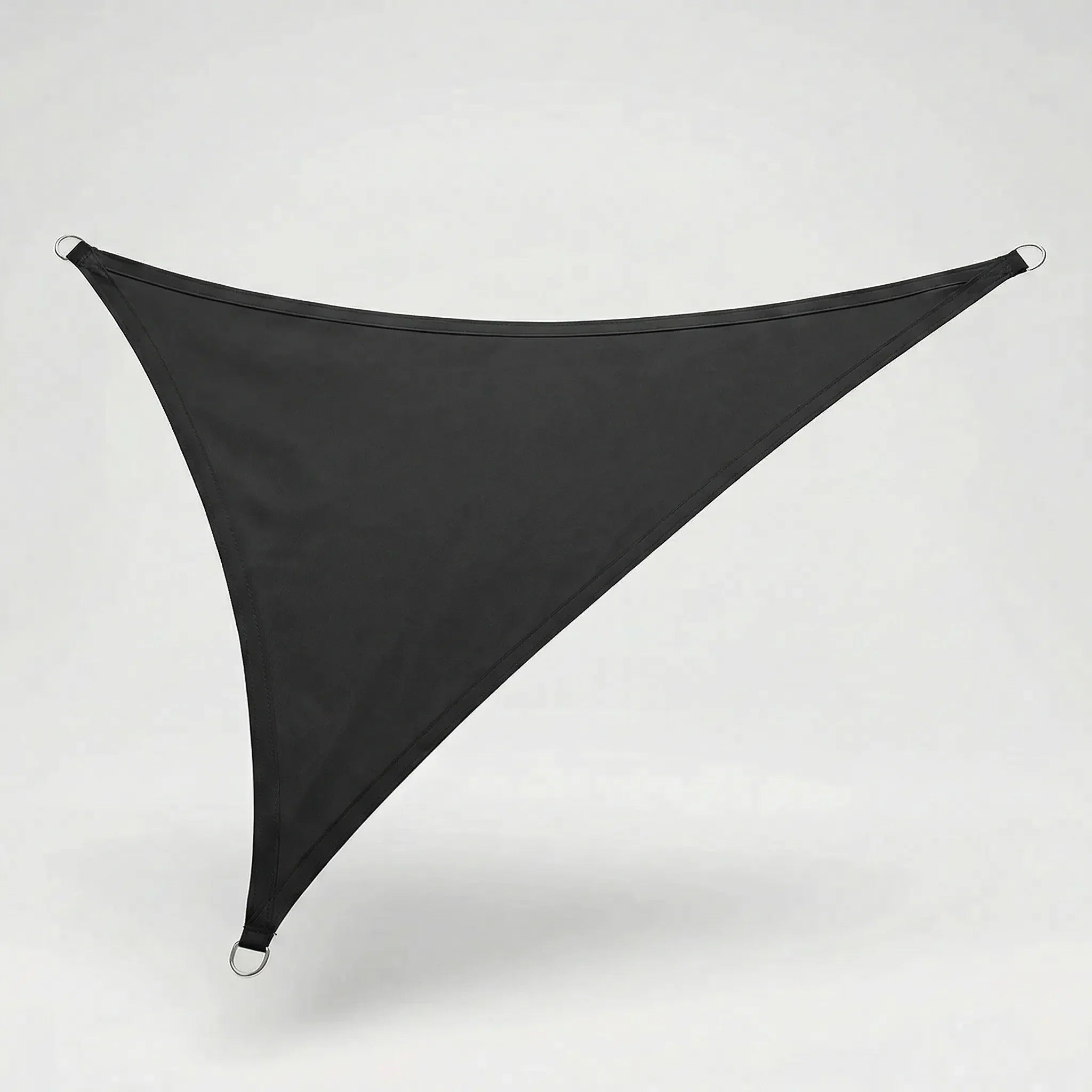 Triangular sun shade sail with waterproof coverage for patio