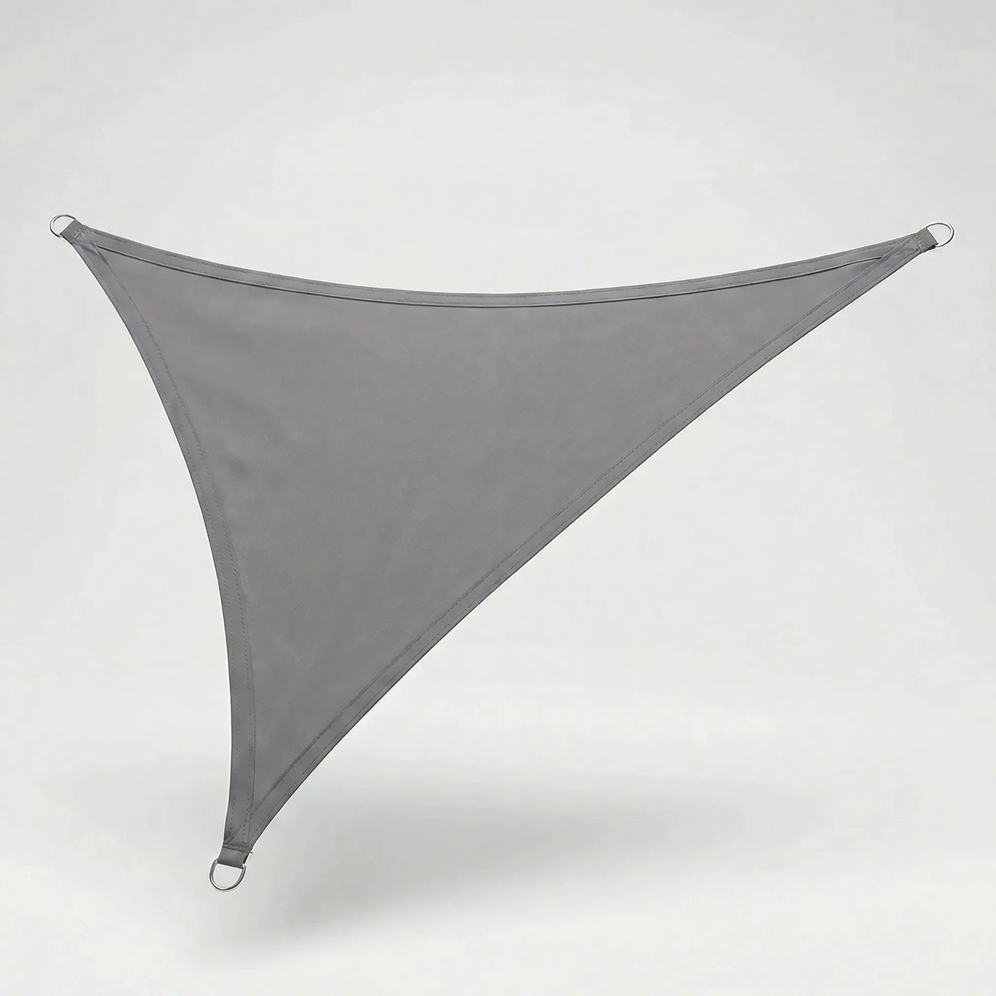 Triangular sun shade sail with waterproof coverage for patio