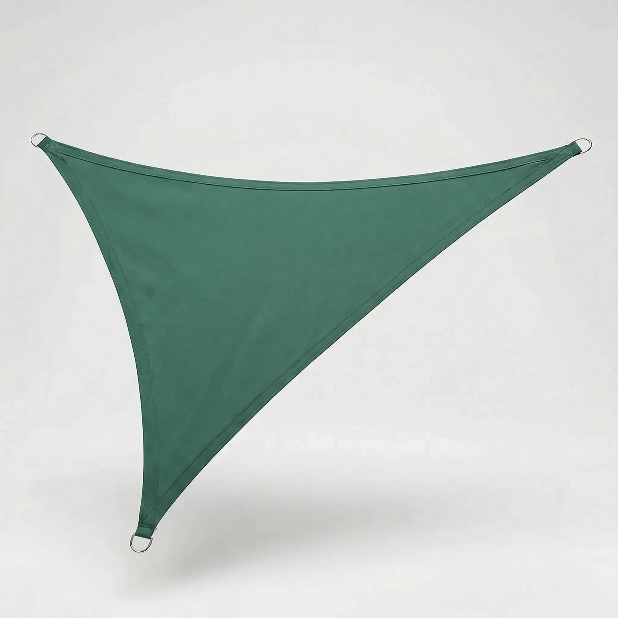 Triangular sun shade sail with waterproof coverage for patio