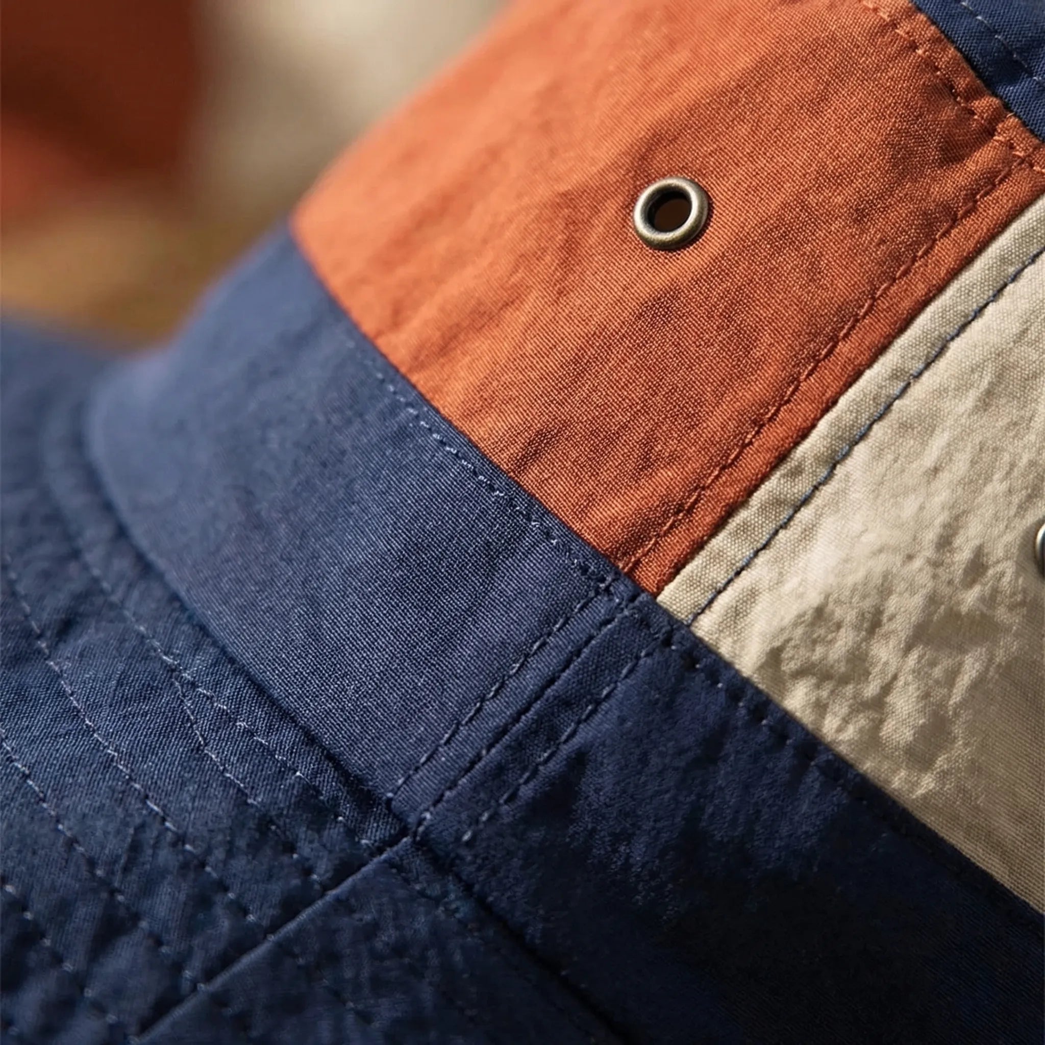 Wide-brim bucket hat with quick-dry fabric and UV protection