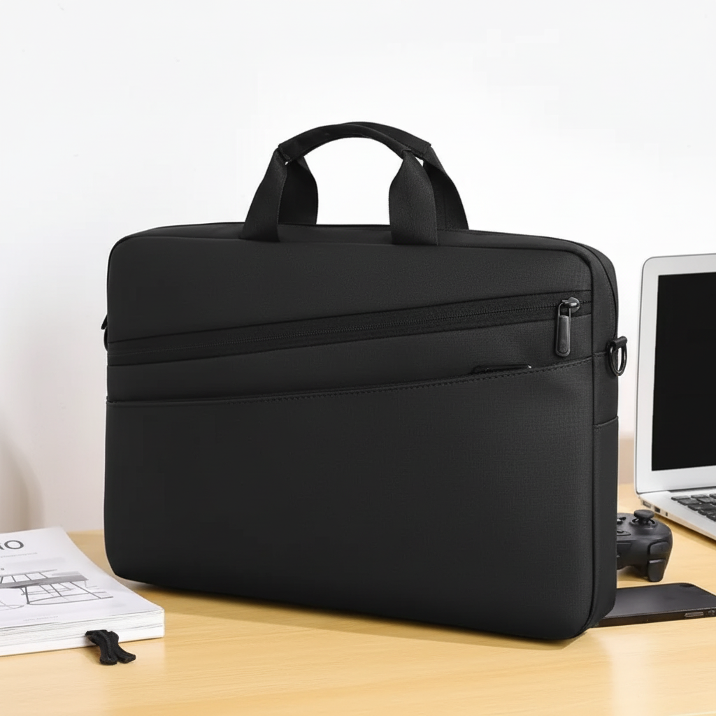 Shoulder bags 17.3-inch laptop briefcase with padded compartment