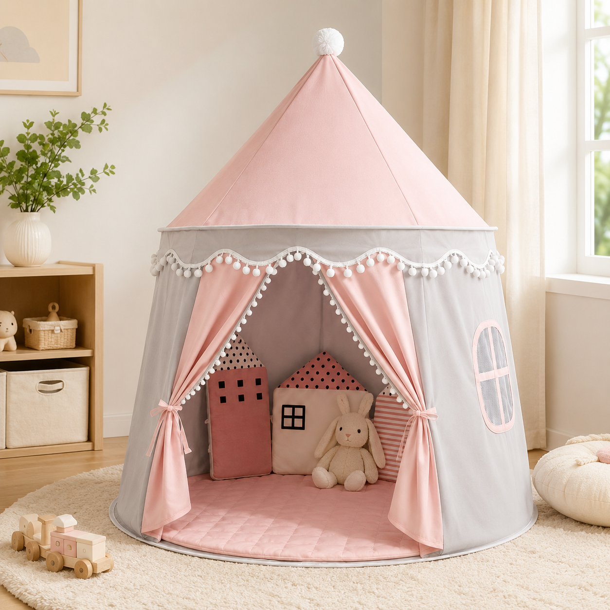 Celrien | CastleNook Foldable Kids Play Tent