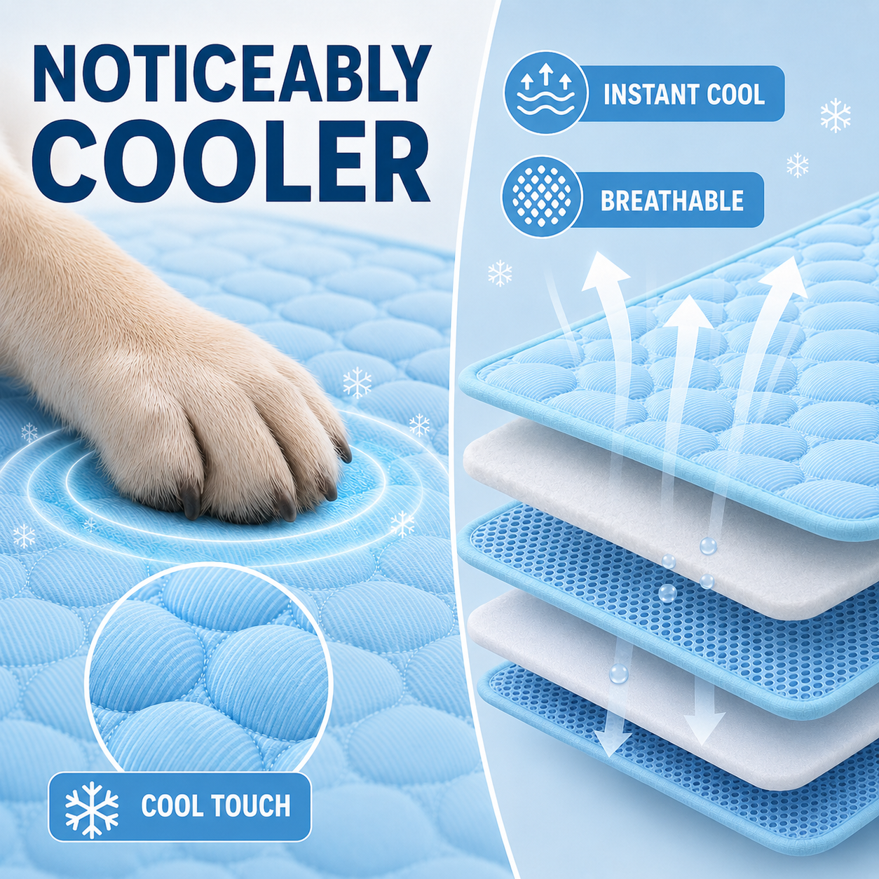 Celrien | Chillpaw Quilted Cooling Mat For Pets
