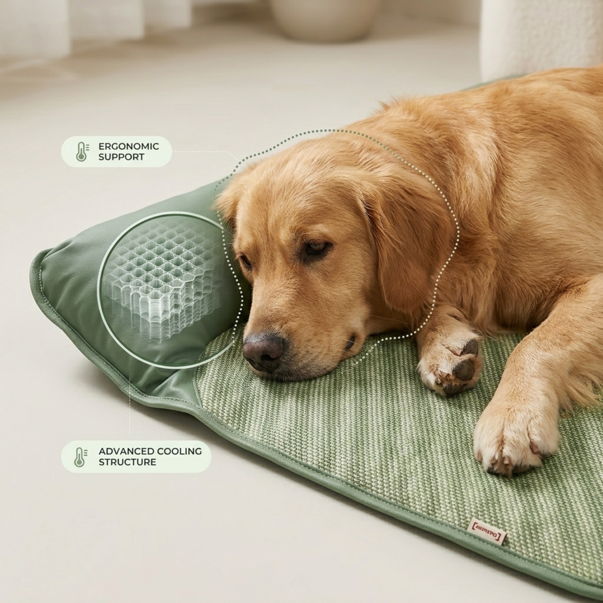 Celrien | Chilrest Breathable Pet Cooling Mat With Cushion