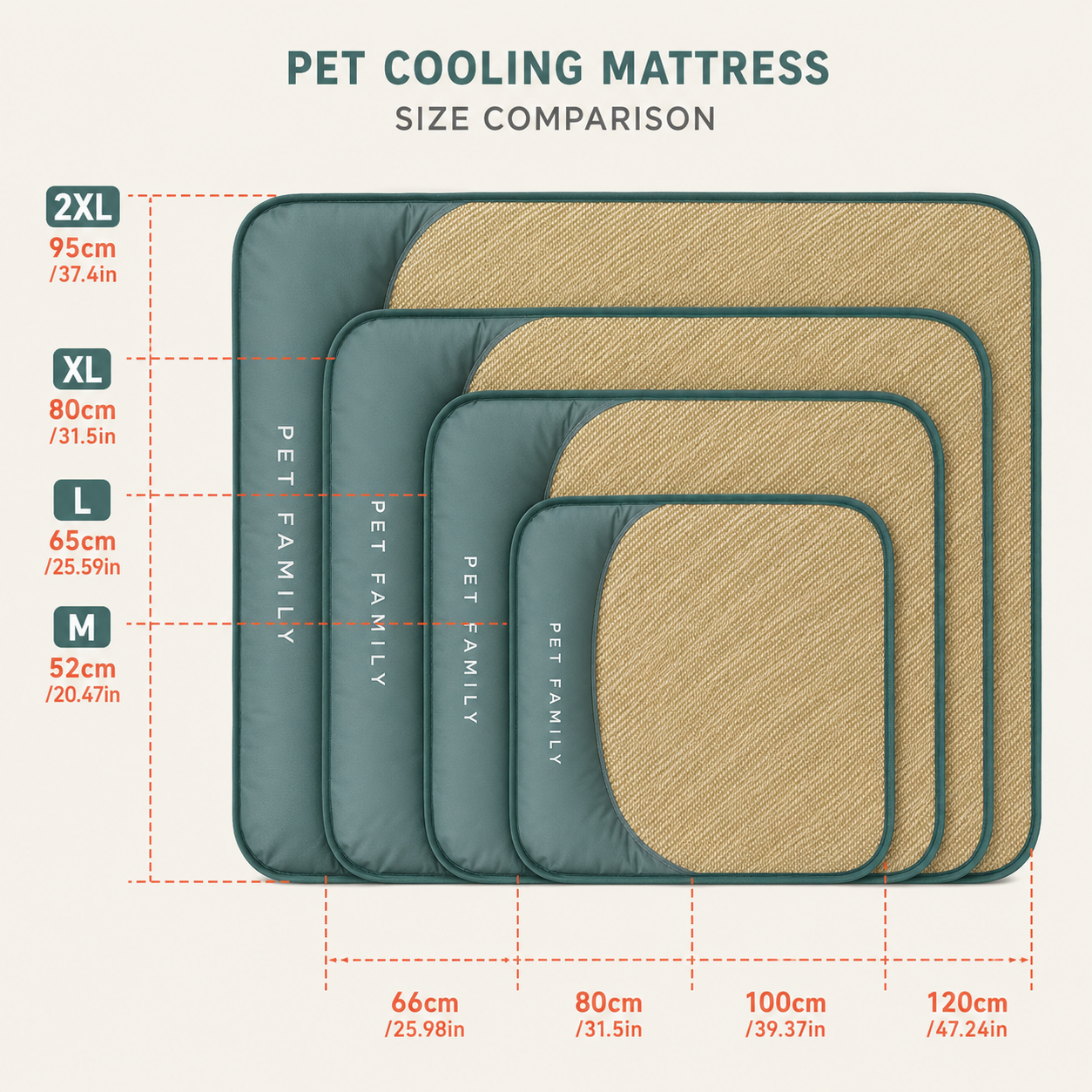 Celrien | Chilrest Breathable Pet Cooling Mat With Cushion