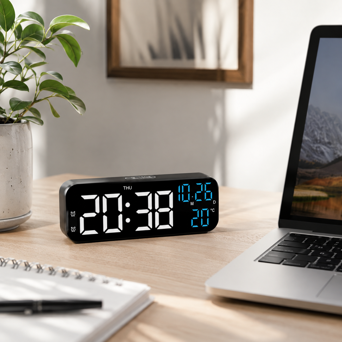 Celrien | Chronivy Digital LED Tabletop Clock