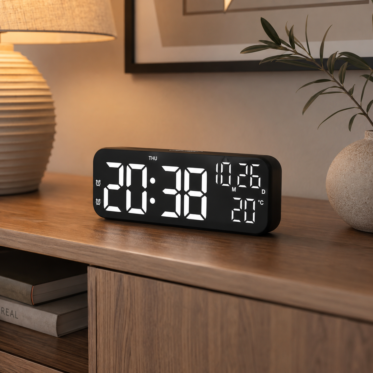 Celrien | Chronivy Digital LED Tabletop Clock