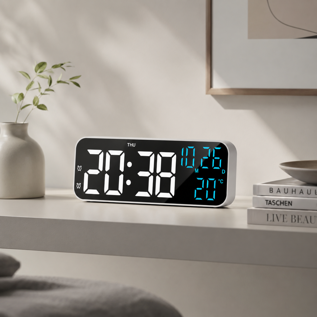 Celrien | Chronivy Digital LED Tabletop Clock