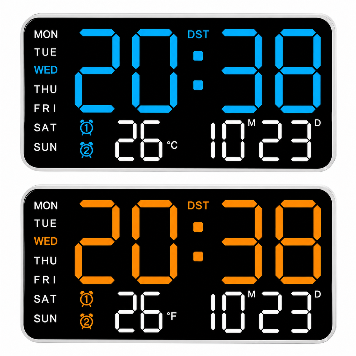 Celrien | ChronoVista Large Intelligent Digital Clock