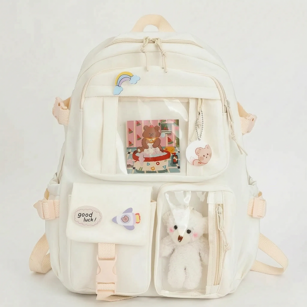 Nordspur | ClearViewPack Multi-Pocket Display Backpack