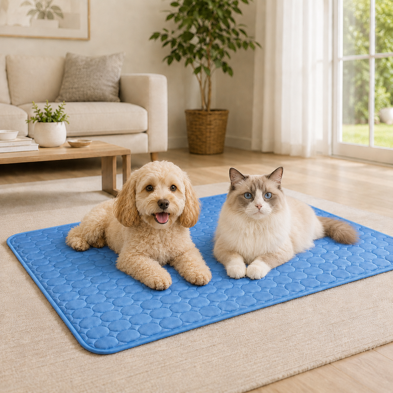 Celrien | Coolpaw Breathable Mesh Cooling Pet Mat