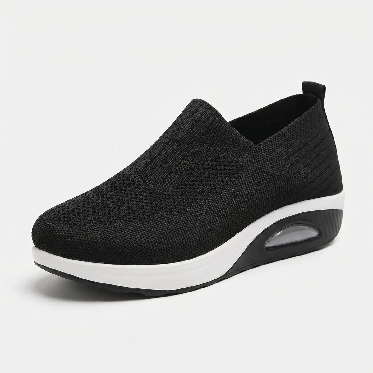 Orthopedic shoes slip-on wedge sneaker with cushioned sole