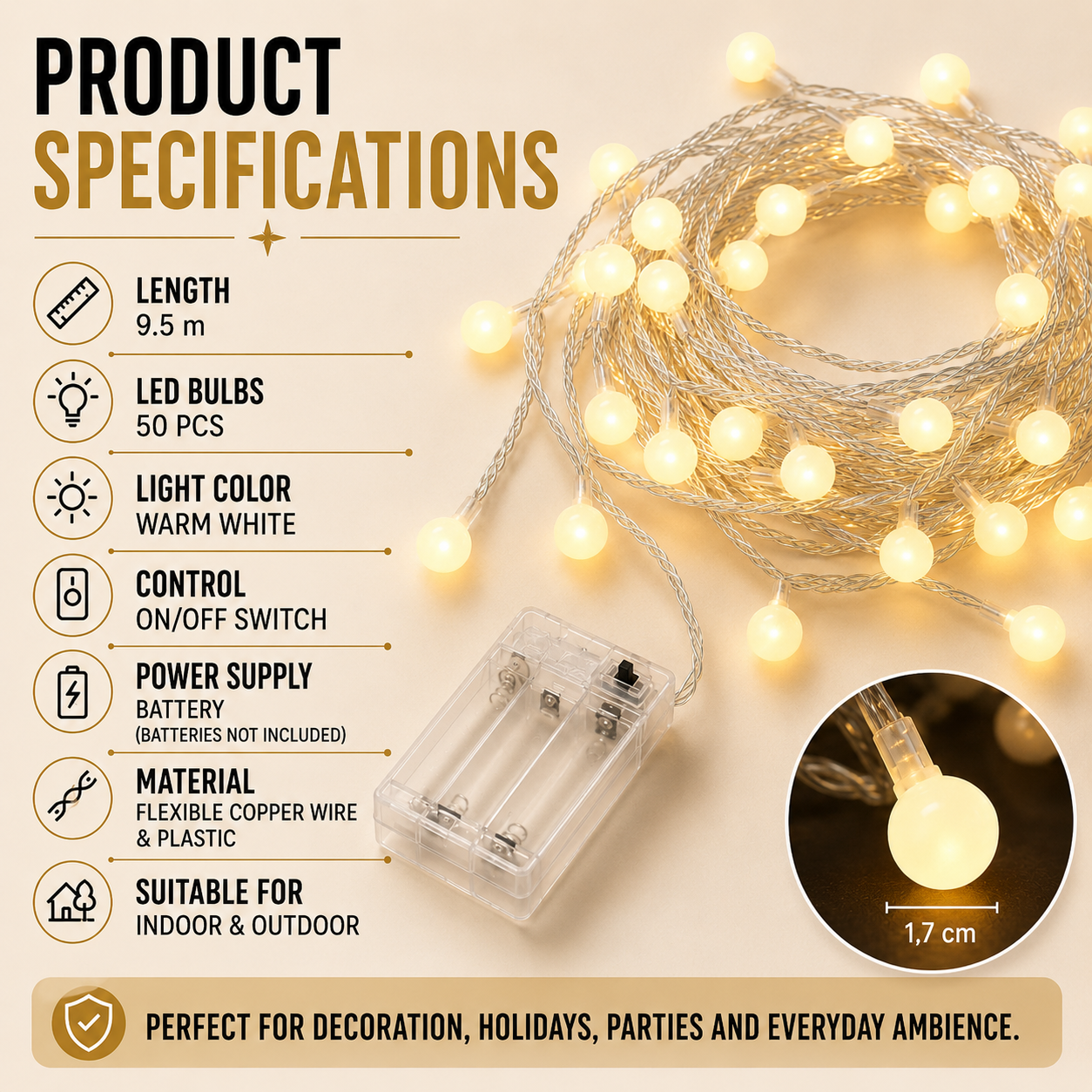 Celrien | DawnSpark Globe Lights