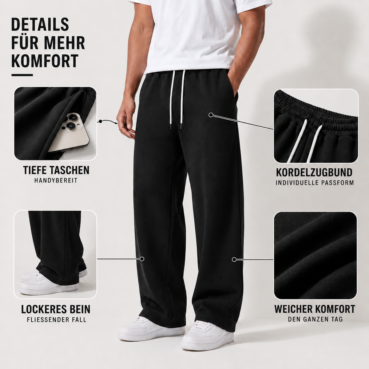 Celrien | Drifterso Relaxed Full-Length Joggers
