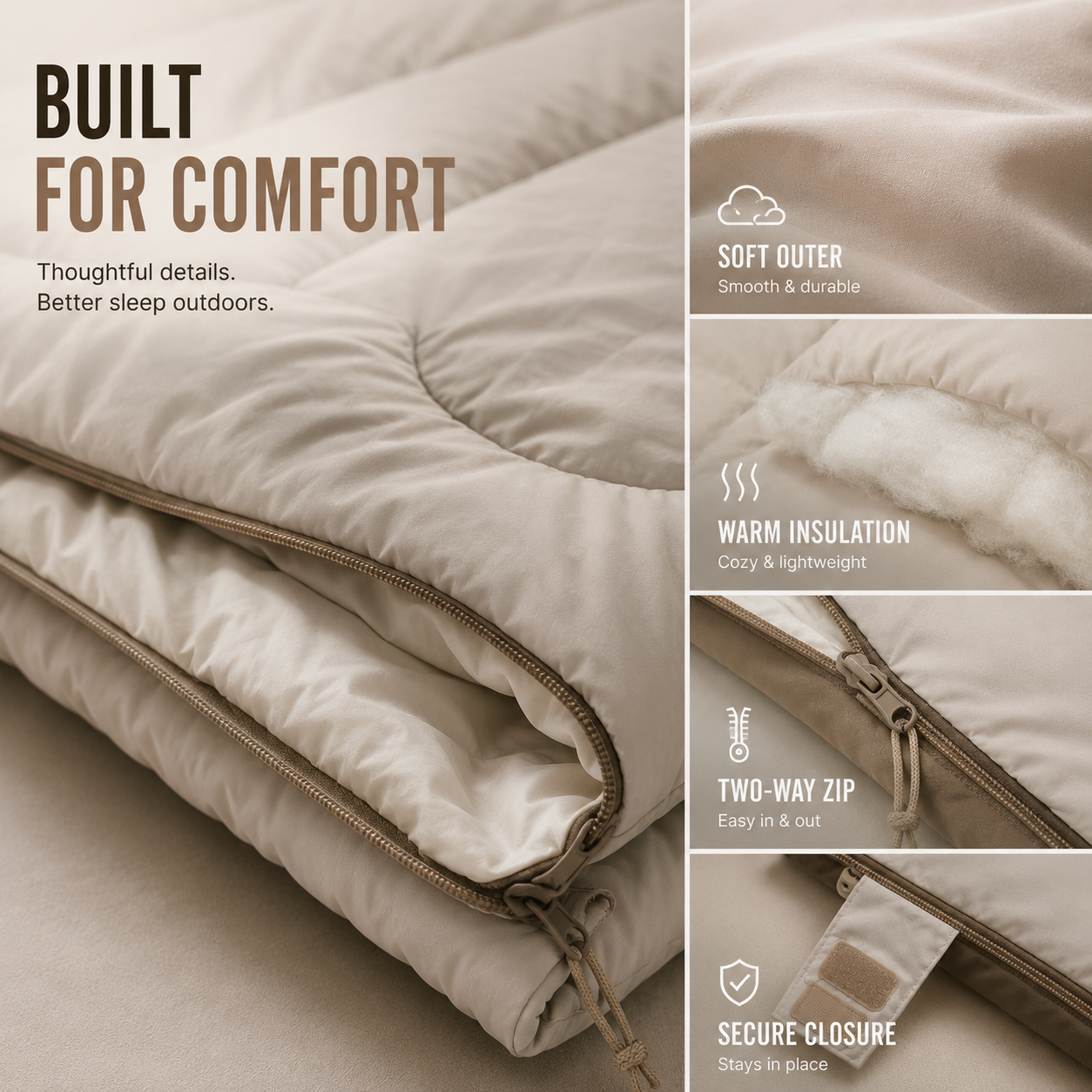 Celrien | Duovent Double Convertible Sleeping Bag