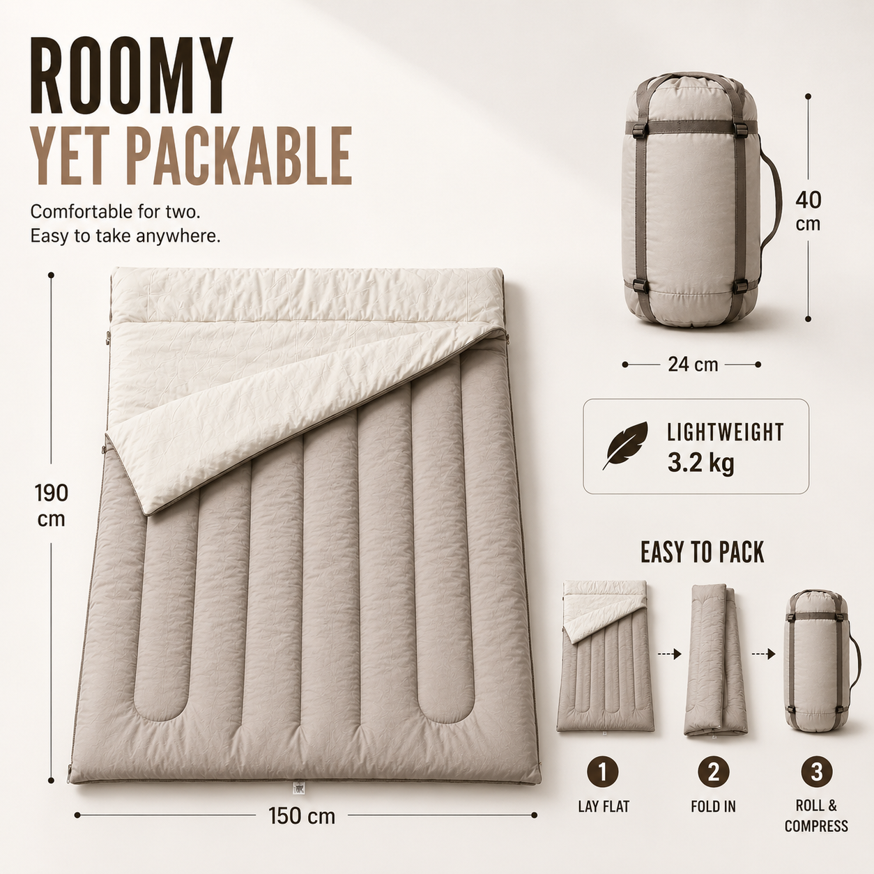 Celrien | Duovent Double Convertible Sleeping Bag