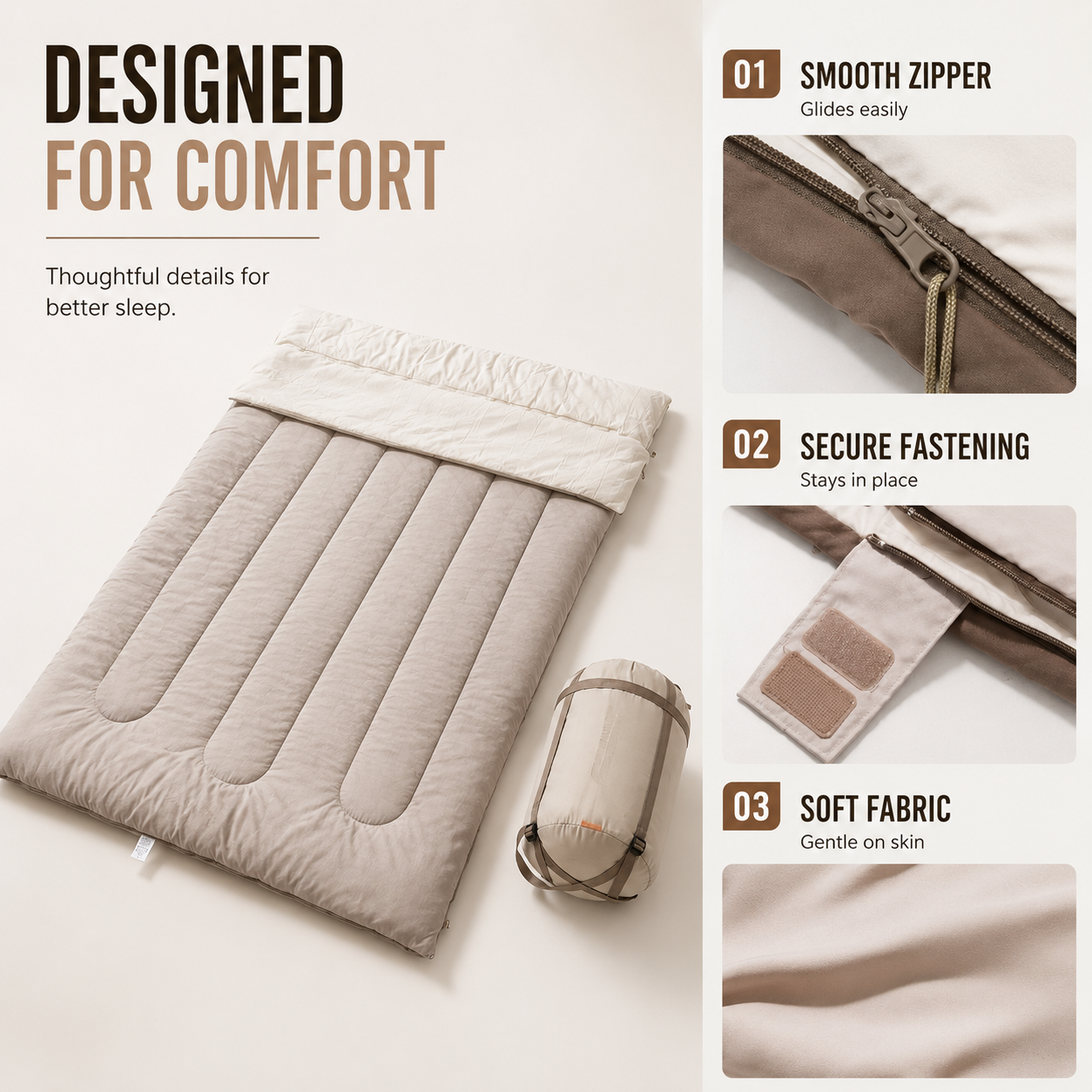 Celrien | Duovent Double Convertible Sleeping Bag