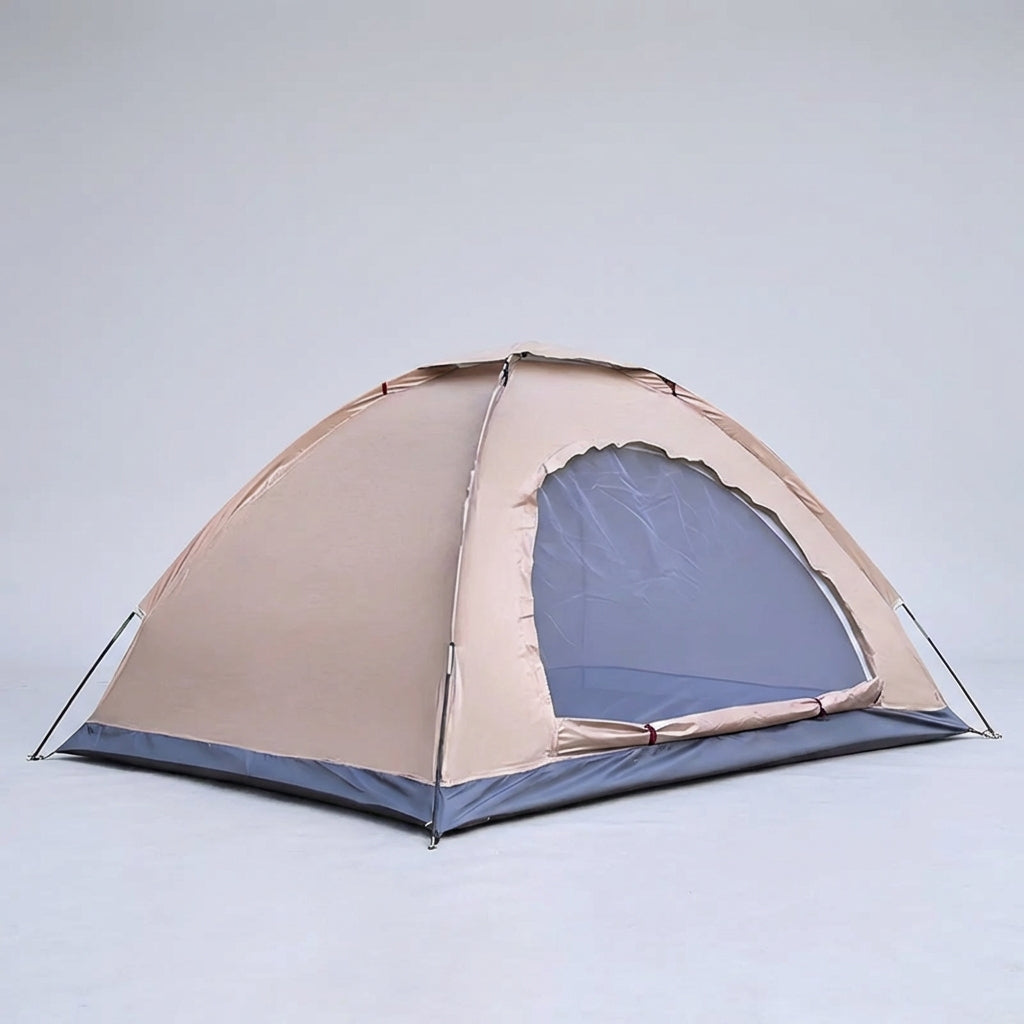Lightweight 2-person dome tent for camping and outdoor activities