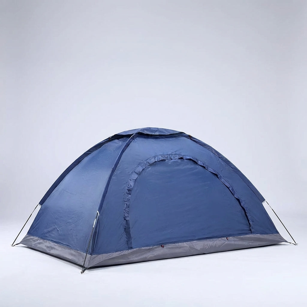 Lightweight 2-person dome tent for camping and outdoor activities