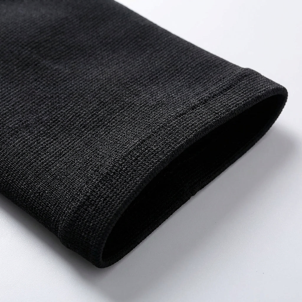 Lightweight compression elbow sleeve with breathable support for sports and recovery
