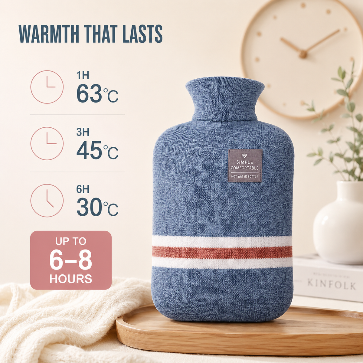 Celrien | Extra Large Hot Water Bottle Jug